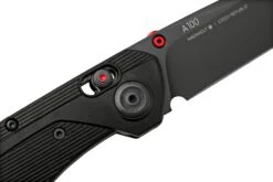 ANV Knives A100 CPM MAGNACUT, DLC, Alock, GRN Black ANVA100-007, Taschenmesser -Survival Knife Shop ANVA100 004 06 anvknives