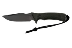 ANV Knives M311 SPELTER DLC Elmax Black Handle, Black Kydex Sheath, Survivalmesser