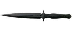 ANV M500 Anthropoid DLC Elmax, Schwarzer Handgriff, M500-001, Schwarze Kydexscheide, Dolch