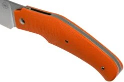 Amare Knives Folding Creator 202002 Oranges Taschenmesser, Tashi Bharucha Design -Survival Knife Shop AS 202002 07 amare knives