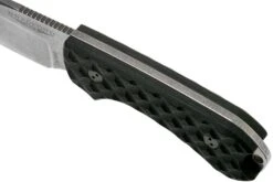 Bradford Guardian 3, Schwarzer G10 Guardian 3 M390, False Edge, Sabre Stonewashed 3FE-001-M390 -Survival Knife Shop BDK 3FE 001 M390 05 bradford knives
