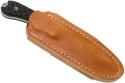 Bradford Guardian 3, Schwarzer G10 Guardian 3 M390, False Edge, Sabre Stonewashed 3FE-001-M390 -Survival Knife Shop BDK 3FE 001 M390 06 bradford knives