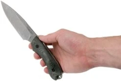 Bradford Guardian 4, 3D Schwarzer Micarta Guardian 4 M390, Sabre Stonewashed 4S-101 -Survival Knife Shop BDK 4S 101 06 bradford knives