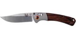 Benchmade Mini Crooked River 15085-2 Jagdmesser, Holz