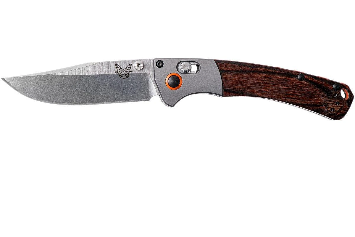 Benchmade Mini Crooked River 15085-2 Jagdmesser, Holz 3 Benchmade Mini Crooked River 15085-2 Jagdmesser, Holz