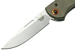 Benchmade Weekender 317-1 Canvas Micarta Grün, Slipjoint-Taschenmesser -Survival Knife Shop BE317 1 03 benchmade