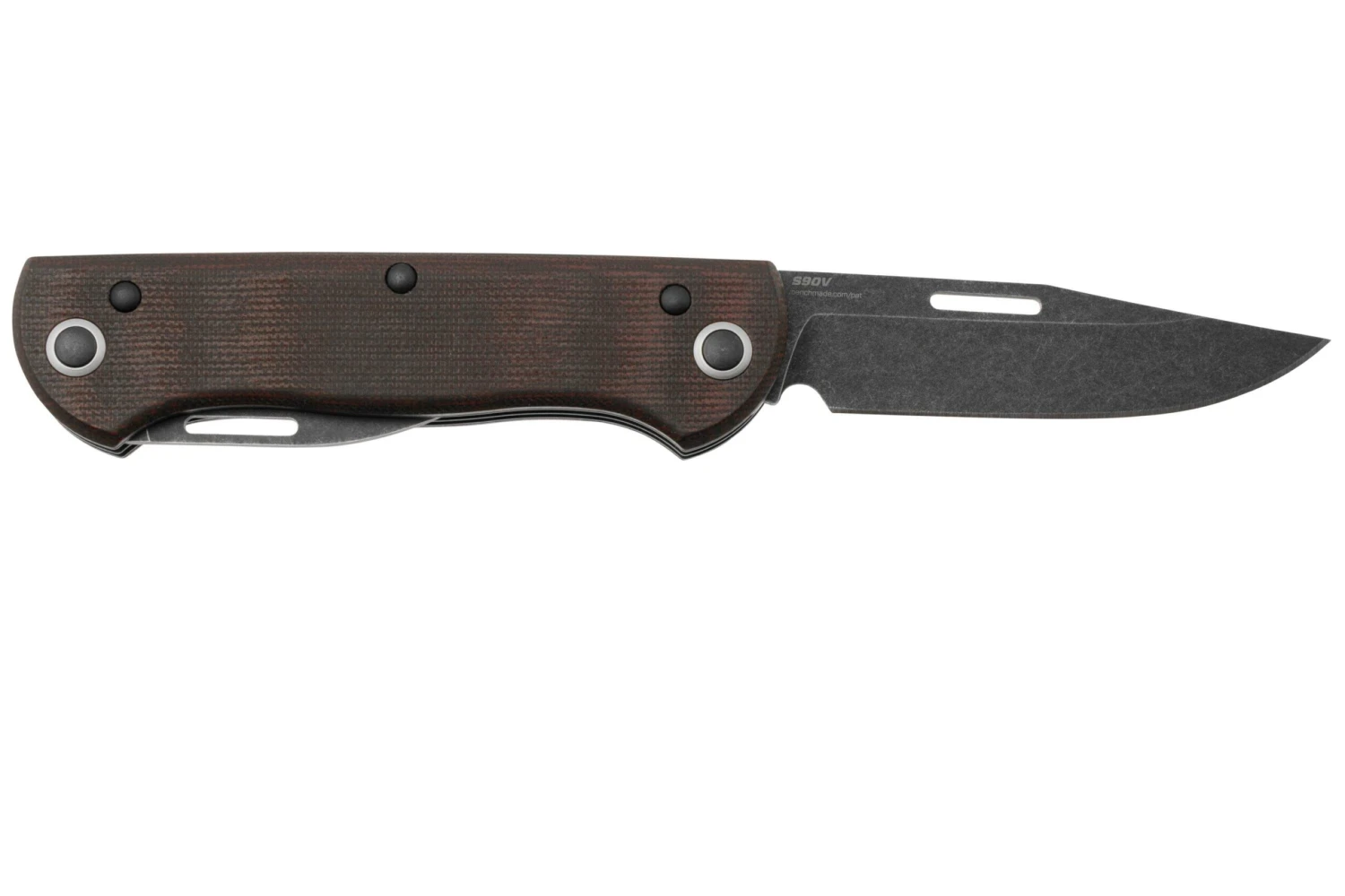 Benchmade Weekender 317BK-02, CPM-S90V, Burgundy Micarta, Slipjoint Taschenmesser 4 Benchmade Weekender 317BK-02, CPM-S90V, Burgundy Micarta, Slipjoint Taschenmesser – Bild 2