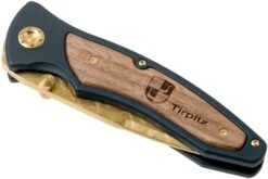 Böker Tirpitz Damast Gold Limited Edition 110194DAM Taschenmesser -Survival Knife Shop BO110194DAM 04 boker