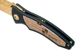 Böker Tirpitz Damast Gold Limited Edition 110194DAM Taschenmesser -Survival Knife Shop BO110194DAM 08 boker