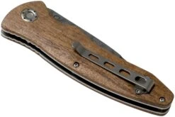 Böker Tirpitz Damast Wood 42 Limited Edition 110197DAM Taschenmesser -Survival Knife Shop BO110197DAM 04 boker
