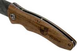 Böker Tirpitz Damast Wood 42 Limited Edition 110197DAM Taschenmesser -Survival Knife Shop BO110197DAM 08 boker