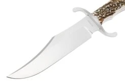 Böker Bowie Stag 121547HH Hirschhorn N690, Bowiemesser -Survival Knife Shop BO121547HH 03 boker