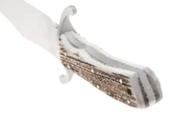Böker Bowie Stag 121547HH Hirschhorn N690, Bowiemesser -Survival Knife Shop BO121547HH 04 boker