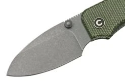 Civivi Baby Banter C19068SB-1 Green Micarta, Grey Stonewashed Taschenmesser, Ben Petersen Design -Survival Knife Shop CIC19068SB 1 03 civivi