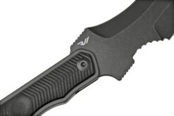 Civivi Orthrus C20037B-1 Schwarz, Semi Feststehendes Messer -Survival Knife Shop CIC20037B 1 05 civivi