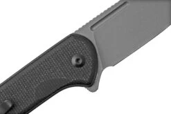 Civivi Conspirator C21006-1 Micarta Schwarz, Stonewashed Taschenmesser -Survival Knife Shop CIC21006 1 05 civivi