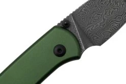 Civivi Qubit C22030E-DS1 Damascus Green Aluminium, Taschenmesser -Survival Knife Shop CIC22030E DS1 05 civivi