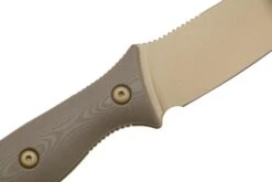 CIVIVI Stormridge C23041-2 Desert Tan Stonewashed Nitro-V, Tan G10, Feststehendes Messer -Survival Knife Shop CIC23041 2 05 civivi