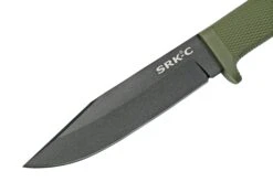 Cold Steel SRK Compact 49LCKDODBK, OD Green Survivalmesser -Survival Knife Shop CS49LCKDODBK 03 coldsteel