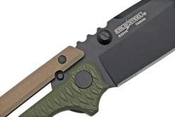 Cold Steel AD-15 Scorpion Lock 58SQODBK OD Green Black Taschenmesser, Andrew Demko Design -Survival Knife Shop CS58SQODBK 05 coldsteel