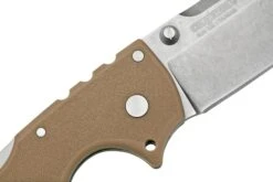 Cold Steel 4 Max Scout 62RQDTSW Desert Tan Taschenmesser, Andrew Demko Design -Survival Knife Shop CS62RQDTSW 05 coldsteel