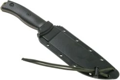 ESEE Model 6 Dark Earth Klinge 3D, Schwarzes G10 Survivalmesser 6PDE-001 Schwarze Scheide + Klemmplatte -Survival Knife Shop EE 6PDE 001 06 esee knives