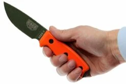 ESEE Model 3 OD Klinge, Orangefarbener Griff 3P-KO-OD Survivalmesser Ohne Scheide -Survival Knife Shop EE ESEE 3P KO OD 05 esee knives model 3 oranje ee esee 3p ko od d5