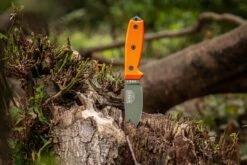 ESEE Model 3 OD Klinge, Orangefarbener Griff 3P-KO-OD Survivalmesser Ohne Scheide -Survival Knife Shop EE ESEE 3P KO OD 06 esee knives model 3 oranje ee esee 3p ko od d5 1200x800 1