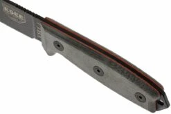 ESEE Model 3 Schwarze Klinge, Grauer Handgriff 3P-MB-B Mit Scheide + Clip Und MOLLE-back -Survival Knife Shop EE ESEE 3P MB B 04 esee knives model 3 ee esee 3p mb b d4