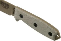 ESEE Model 3 Dark Earth Klinge, Grauer Handgriff 3P-MB-DE Mit Messerscheide + Clip Und MOLLE-back -Survival Knife Shop EE ESEE 3P MB DE 05 esee knives