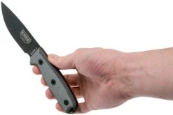 ESEE Model 3 Modifizierter Knauf Schwarze Klinge, Grauer Handgriff 3PM Mit Scheide + Clip 13 ESEE Model 3 Modifizierter Knauf Schwarze Klinge, Grauer Handgriff 3PM Mit Scheide + Clip -Survival Knife Shop EE ESEE 3PM 05 esee knives