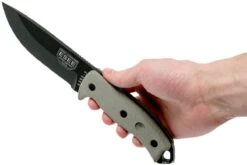 ESEE Knives Model 5, Desert Tan, Kydex-Scheide, ESEE-5P-BK -Survival Knife Shop EE ESEE 5P BK 06 esee v2018 ee esee 5p bk 06