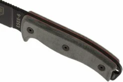 ESEE Model 6 Schwarze Klinge, Grauer Handgriff 6P-KO Survivalmesser Ohne Scheide -Survival Knife Shop EE ESEE 6P KO 04 esee knives model 6 ee esee 6p ko d4