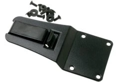 ESEE Model 6 Tactical Gunsmoke, Grauer Handgriff 6P-TG Mit Schwarzer Scheide + Gürtelclip -Survival Knife Shop EE ESEE 6P TG 09 esee knives