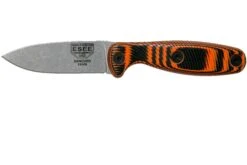 ESEE Xancudo S35VN Schwarz-Orange G10 Ohne Loch XAN2-006 Feststehendes Messer