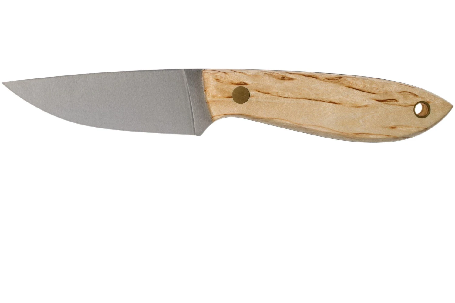Brisa Bobtail 80, 037-L Flat Curly Birch, Jagdmesser 3 Brisa Bobtail 80, 037-L Flat Curly Birch, Jagdmesser