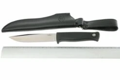 Fällkniven Modell S1, Blanker Ausführung, Lederscheide -Survival Knife Shop FKS1 06 fallkniven s1 fks1l d6