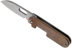 Black Fox Bean Gen 2, 440C, Natural Micarta, BF-719-MIL Taschenmesser -Survival Knife Shop FOBF 719MIN 06 fox knives