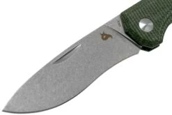Fox Black Fox Ciol Folding Knife BF-748MI Green Micarta Taschenmesser, Denis Simonutti Design -Survival Knife Shop FOBF 748MI 03 fox knives