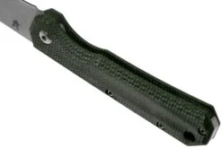 Fox Black Fox Ciol Folding Knife BF-748MI Green Micarta Taschenmesser, Denis Simonutti Design -Survival Knife Shop FOBF 748MI 05 fox knives