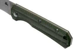 Fox Black Fox Ciol Folding Knife BF-748MI Green Micarta Taschenmesser, Denis Simonutti Design -Survival Knife Shop FOBF 748MI 07 fox knives