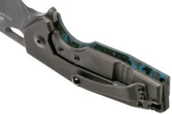 Fox Suru FX-526LECF Arctic Storm Carbon Fiber, Limited Edition Taschenmesser, Jesper Voxnaes Design -Survival Knife Shop FOFX 526LECF 05 fox knives