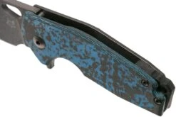 Fox Suru FX-526LECF Arctic Storm Carbon Fiber, Limited Edition Taschenmesser, Jesper Voxnaes Design -Survival Knife Shop FOFX 526LECF 07 fox knives