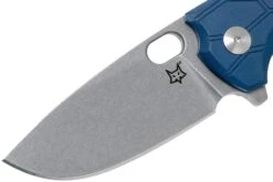 Fox Vox Core FX-604BL Blue Stonewashed Taschenmesser, Jesper Voxnaes Design -Survival Knife Shop FOFX 604BL 03 fox knives