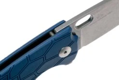 Fox Vox Core FX-604BL Blue Stonewashed Taschenmesser, Jesper Voxnaes Design -Survival Knife Shop FOFX 604BL 06 fox knives