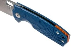 Fox Vox Core FX-604BL Blue Stonewashed Taschenmesser, Jesper Voxnaes Design -Survival Knife Shop FOFX 604BL 07 fox knives
