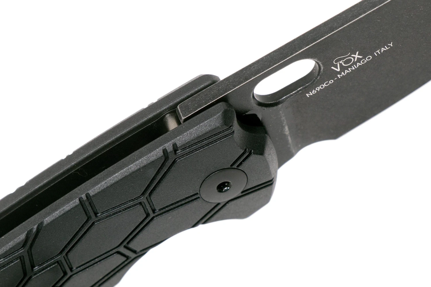 Fox Baby Core UK, Black FX-608UKBB Taschenmesser, Jesper Voxnaes Design 8 Fox Baby Core UK, Black FX-608UKBB Taschenmesser, Jesper Voxnaes Design – Bild 6