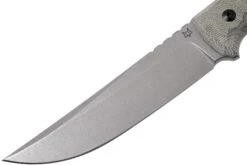 Fox Knives Ryu FX-634 MOD Green Canvas Micarta, Feststehendes Messer, Black Roc Knives Design -Survival Knife Shop FOFX 634MOD 03 fox knives