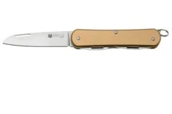 Fox Vulpis KA-VP130-3BR, 3 Tools, Aluminium Bronze, Schweizer Taschenmesser, Knivesandtools Exclusive