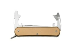 Fox Vulpis KA-VP130-3BR, 3 Tools, Aluminium Bronze, Schweizer Taschenmesser, Knivesandtools Exclusive -Survival Knife Shop FOKA VP130 3BR 05 fox